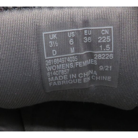 Clarks Womens Cloudsteppers Gray Sneakers With Rhinestone Accents Size 6 NEW - Picture 5 of 7